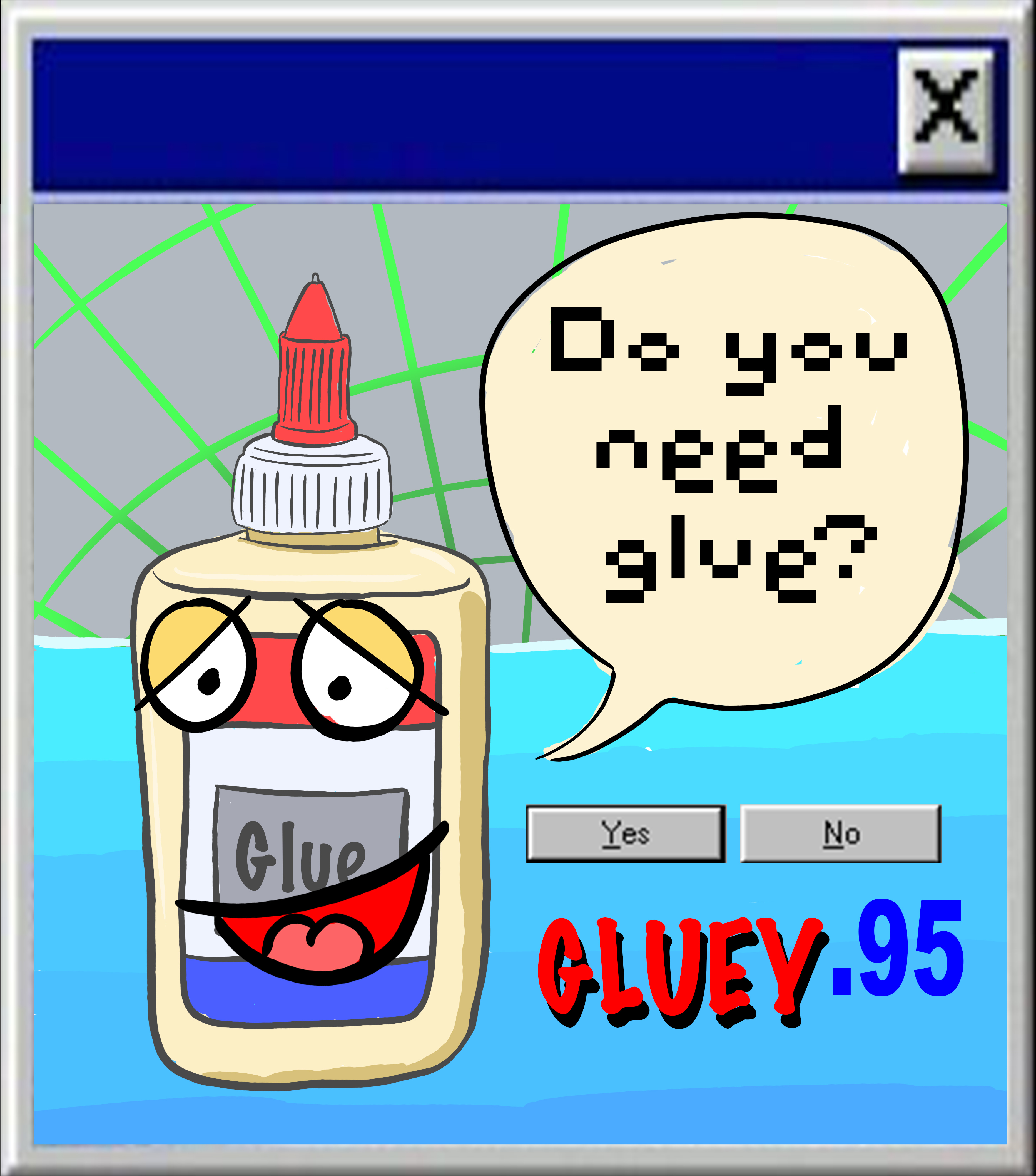 Gluey95 commemorative website